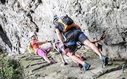 Klettersteig Zimmereben Zillertal