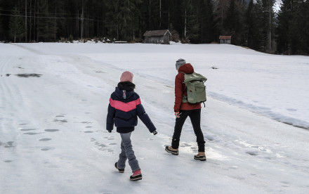 Lechtal im Winter