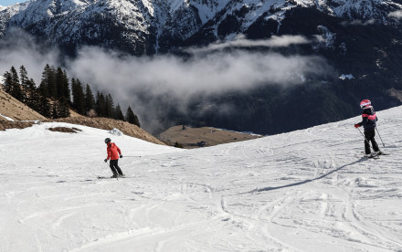 Lechtal im Winter