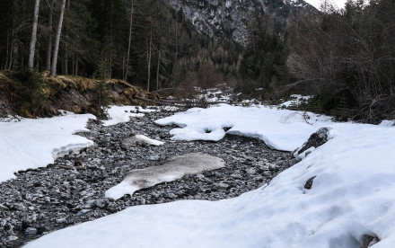 Lechtal im Winter